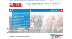 Desktop Screenshot of languages-plus-brighton.co.uk